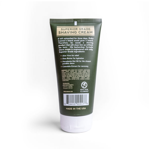 SUPERIOR GRADE SHAVING